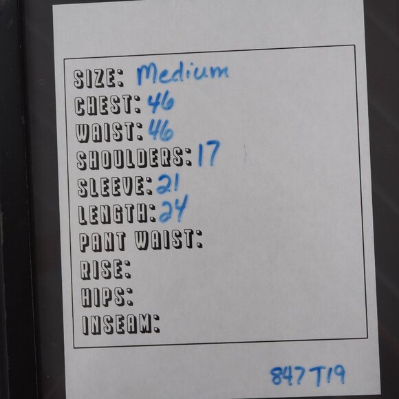 ONeill Shirt Womens Medium Red Pink Henley Tunic Loose Flowy Boho Hippie Fairy - Picture 7 of 8